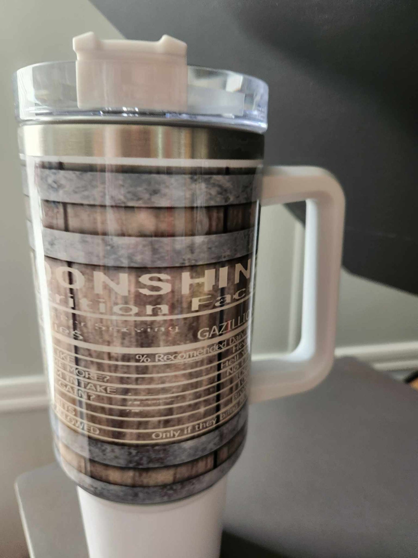 40oz Sublimation Tumbler with handle