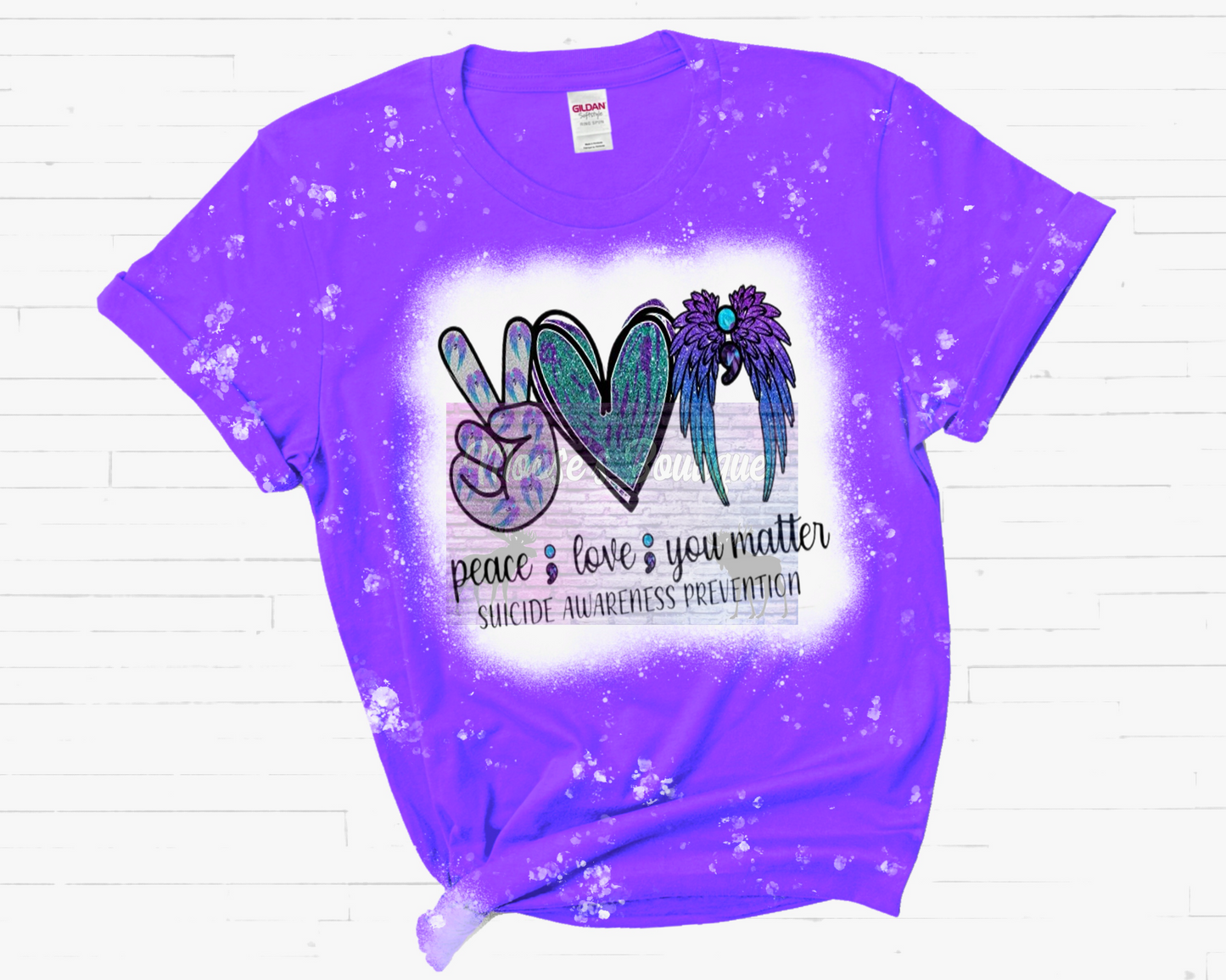 Peace love Suicide Prevention